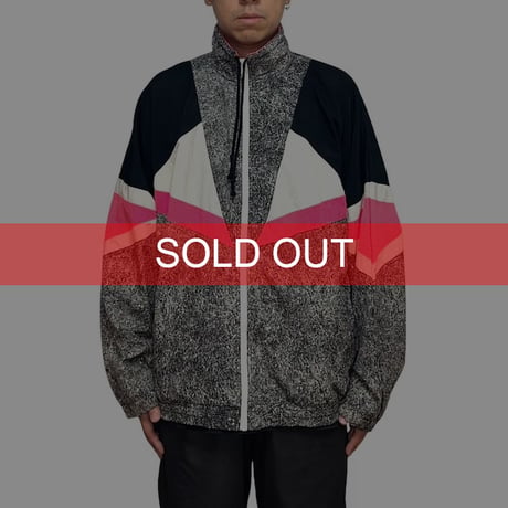 【USED】80's ASICS gel-out SWITCHING NYLON JACKET