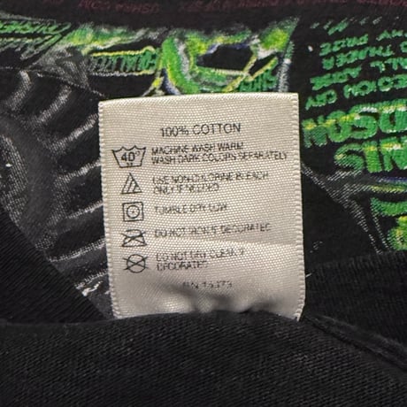 【USED】00's Grave Digger Monster Truck Double-Sided T-shirt