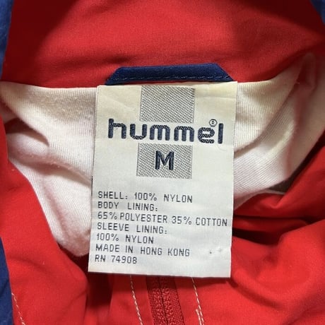 【USED】80'S HUMMEL NYLON TRACK JACKET