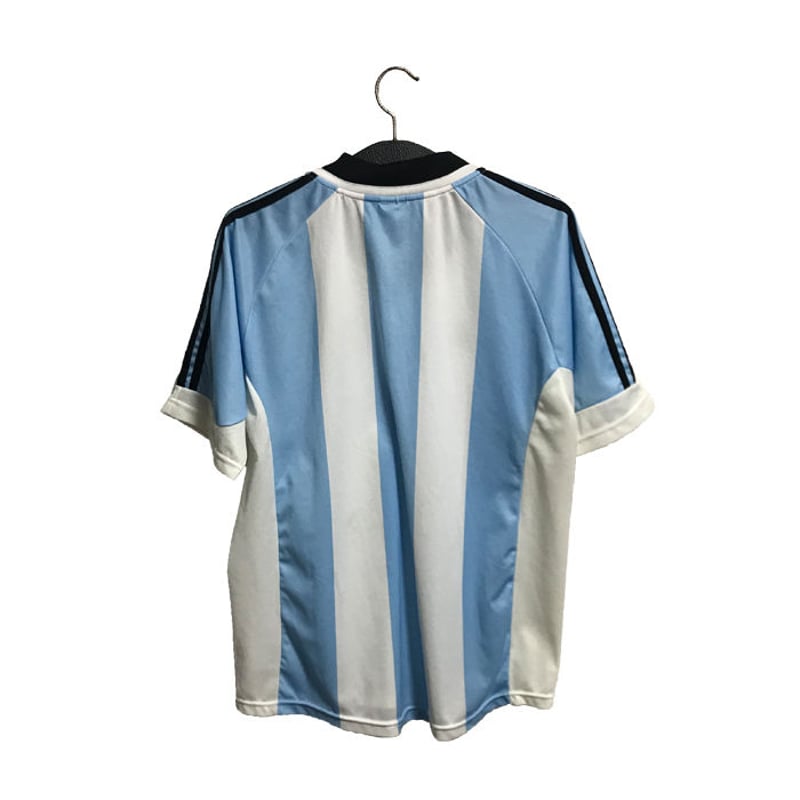希少✨90s adidas アディダス　アルゼンチンユニフォーム　ゲームシャツ 90s adidas アルゼンチン代表 ユニフォーム ゲームシャツ 楽天