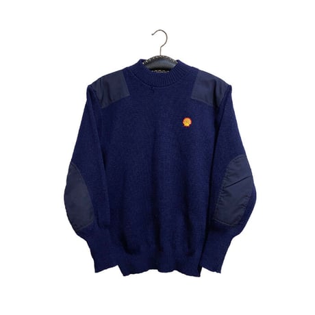 【USED】80'S SHELL × BRITISH ARMY  COMMANDO SWEATER