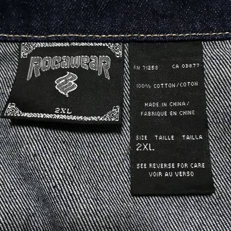 【USED】00'S ROCAWEAR OVERSIZED DENIM JACKET