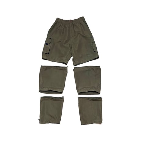 【USED】00's MARCEL BATTISTON 3-PARTS DETACHABLE PANTS