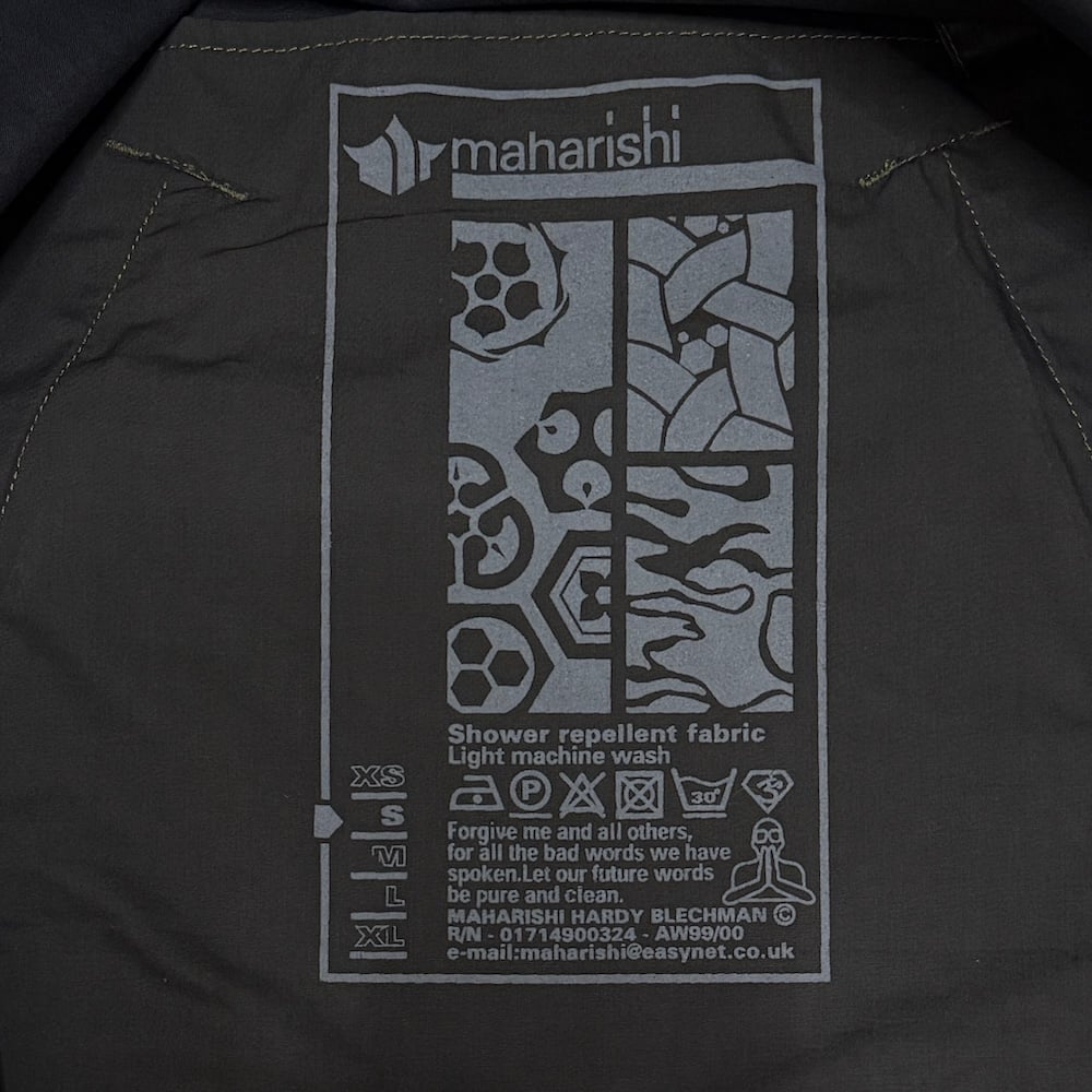 [maharishi] イタリアンミルコットン ミリタリージャケット L maharishi] イタリアンミルコットン ミリタリージャケット L
