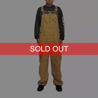 【USED】00's STUSSY Double Knee Ripstop Work Overalls