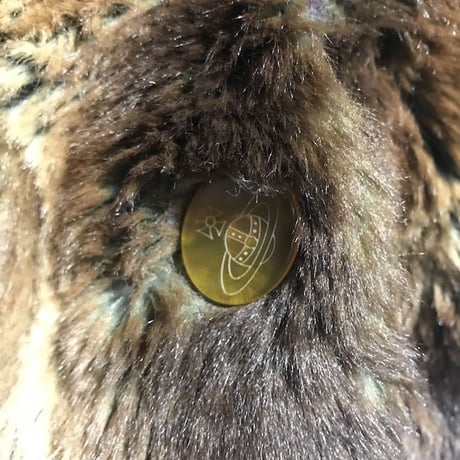 【USED】90'S VIVIENNE WESTWOOD GOLD LABEL × TISSAVEL FAUX FUR JACKET