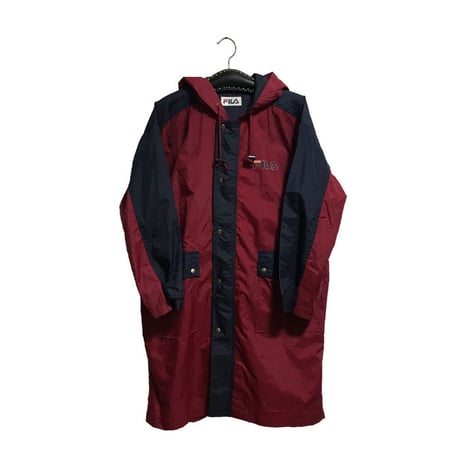 【USED】90'S  FILA RAIN COAT