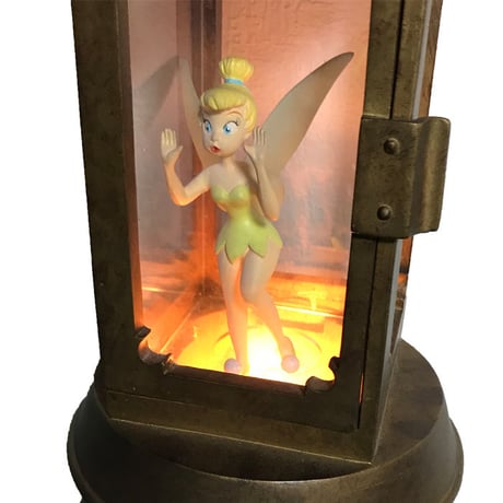 【USED】DISNEY TINKER BELL IN LANTERN "PIXIE IN PERIL"