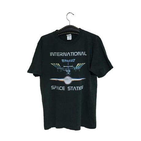 【USED】90'S SPACE STATION T-SHIRT
