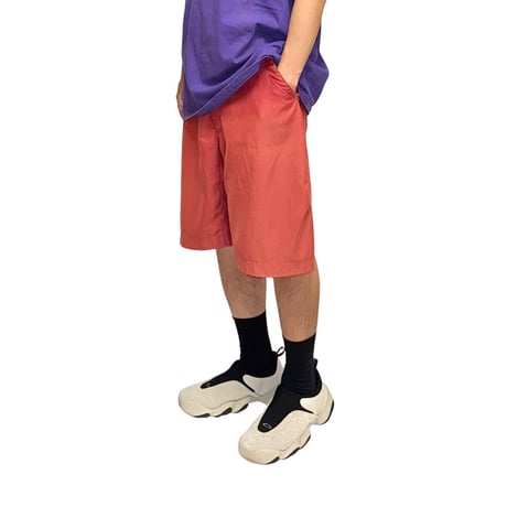 【USED】00's OAKLEY SOFTWARE SHORTS GRADATION RED
