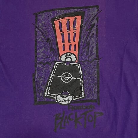 【USED】90'S REEBOK SPORT BLACKTOP T-SHIRT