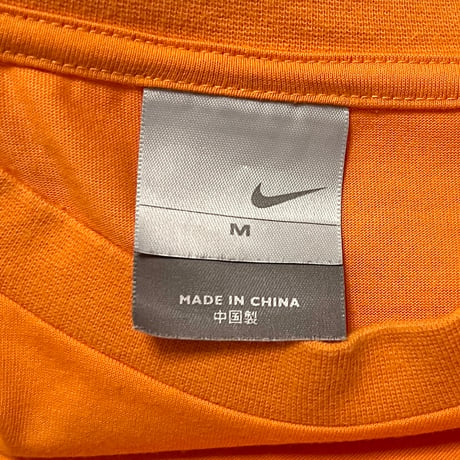 【USED】00's NIKE USA DRI-FIT POCKET T-SHIRT ORANGE