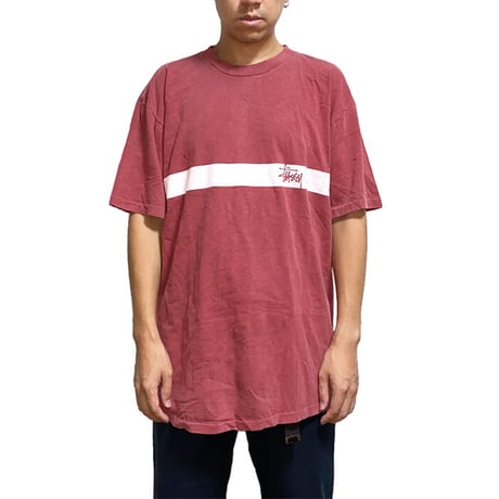【USED】90'S  STUSSY T-SHIRT 2PIECE SET