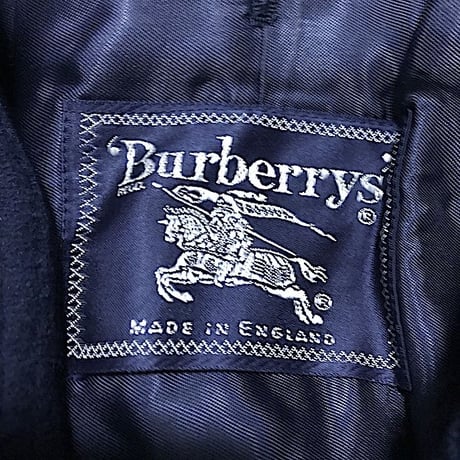 【USED】80'S-90'S BURBERRYS SHORT COAT MADE IN ENGLAND