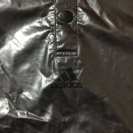 【USED】90'S ADIDAS POLYURETHANE FILM LAMINATE GAME SHIRT