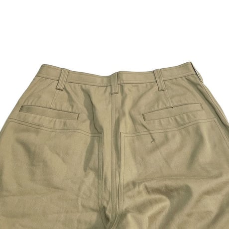 【USED】00'S DOLCE & GABBANA WIDE WORK PANTS