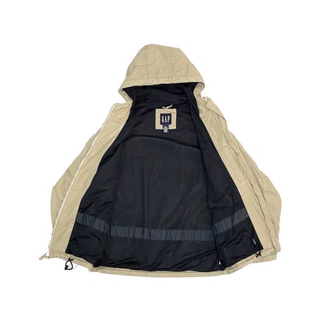 【USED】90'S-00'S OLD GAP COTTON ZIP HOODIE