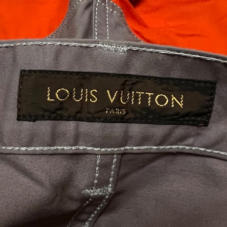 【USED】00's LOUIS VUITTON 5-COLOR BORDER SWTICHING PANTS