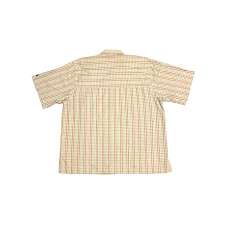 【USED】90's-00's VANS CHECK S/S BUTTON SHIRT