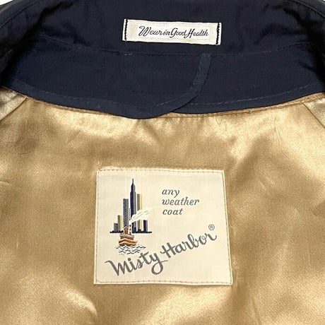 【USED】60'S-70'S Misty Harbor LONG COAT NAVY