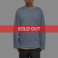 【USED】90's-00's EURO NIKE Utility Pocket Sweatshirt Ice Blue