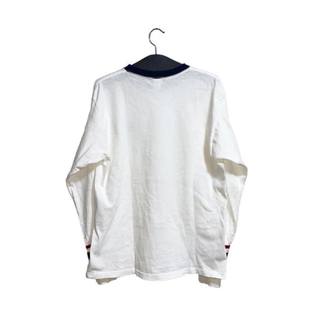 【USED】90'S STUSSY SCHOOL TYPE L/S T-SHIRT
