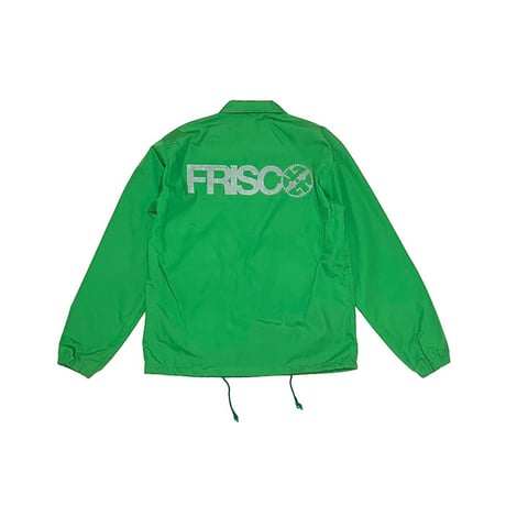 【USED】00's FTC FRISCO COACH JACKET LIGHT GREEN