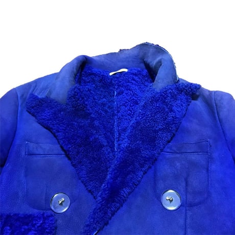 【USED】90'S VIVIENNE WESTWOOD GOLD LABEL MEN'S MOUTON COAT PURPLE