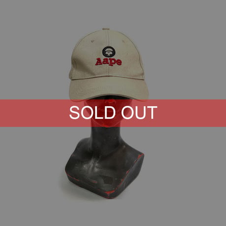 【USED】90'S-00'S BOOTLEG A BATHING APE CAP