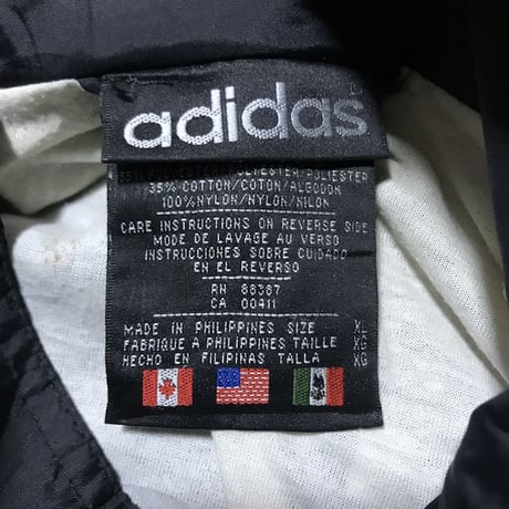 【USED】90'S ADIDAS OVERSIZED NYLON JACKET