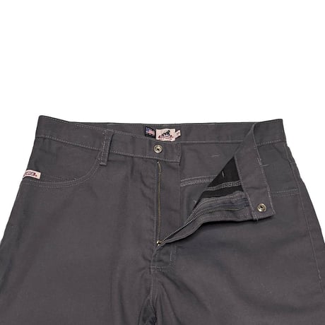 【USED】90's XLARGE WORK TROUSERS GRAY