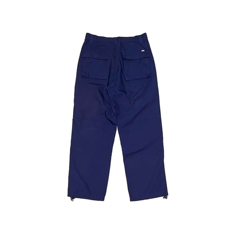 【USED】90's STUSSY 6-POCKET GIMMICK PANTS ROYAL NAVY