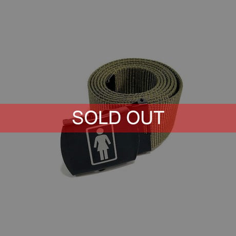 【USED】00'S GIRL SKATEBOARDS GI BELT