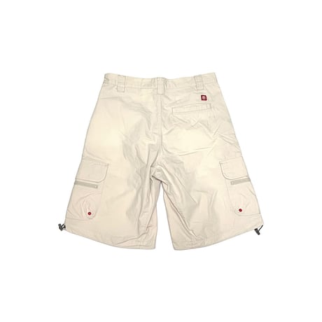 【USED】00's Timberland CARGO SHORTS OFF WHITE