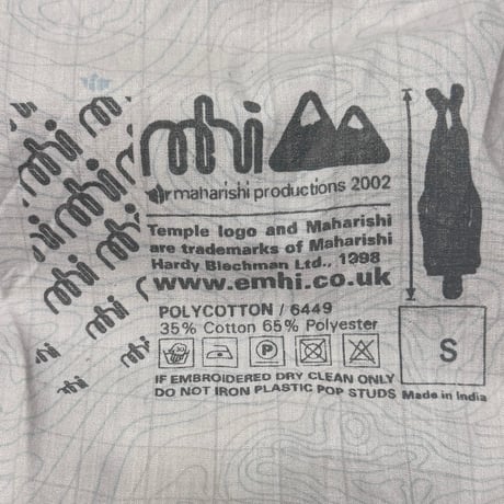 【USED】00's Maharishi NECK NINJA PULLOVER JACKET
