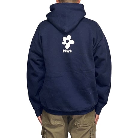 【USED】90's LIBERTAS “Freedom Flower” Graphic Hoodie