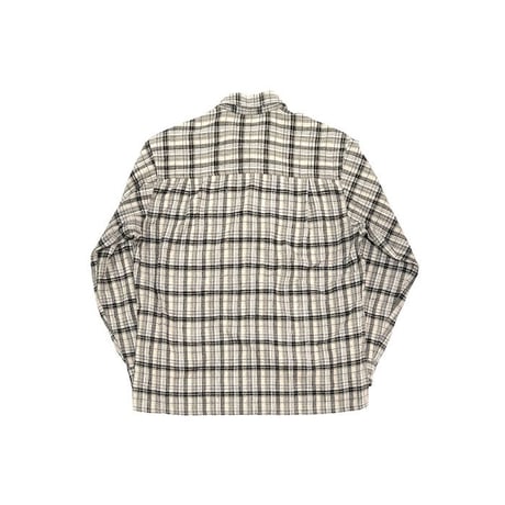 【USED】90'S-00'S QUIKSILVER COTTON FLANNEL CHECK SHIRT