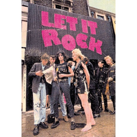 【USED】70'S LET IT ROCK LEATHER TROUSERS