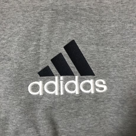 【USED】90'S ADIDAS EMBROIDERED LOGO SWEATSHIRT