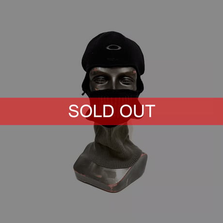 【USED】00's OAKLEY 3-In-1 Convertible Beanie / Balaclava Neck Warmer