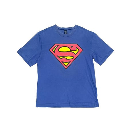 【USED】90'S-00'S LANDS' END SUPER MAN T-SHIRT