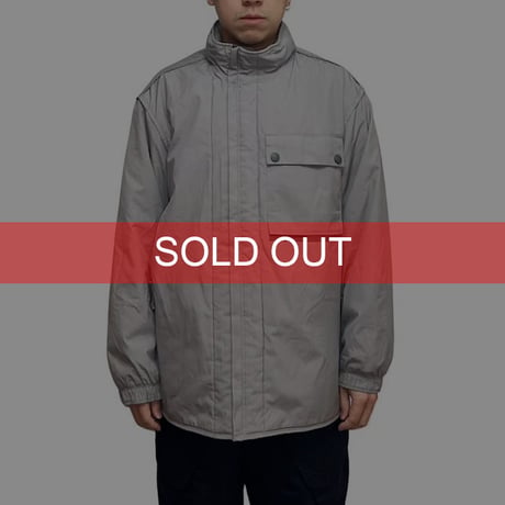【USED】Early 00's NIKE SINGLE FLAP POCKET JACKET LIGHT GRAY ①