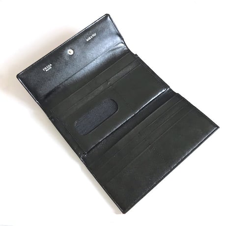 【USED】PRADA NYLON LONG WALLET & CARD CASE