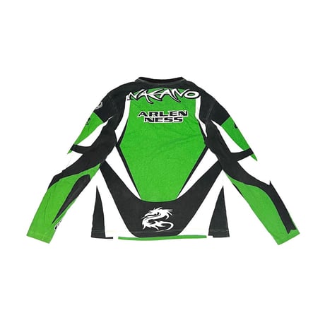 【USED】00's ARLEN NESS BIKE WEAR RACING JERSEY L/S T-SHIRT