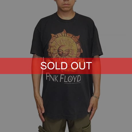 【USED】90's PINK FLOYD SUN DIAL EUROPEAN TOUR 1994 T-SHIRT