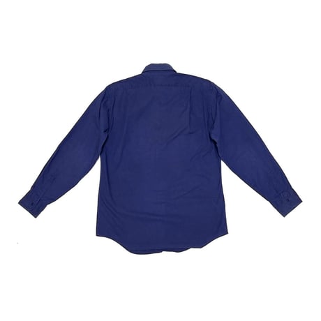 【USED】90's agnès b. homme ROYAL NAVY SHIRT