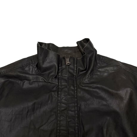 【USED】00's EURO NIKE LAMINATED COTTON LINEN COAT