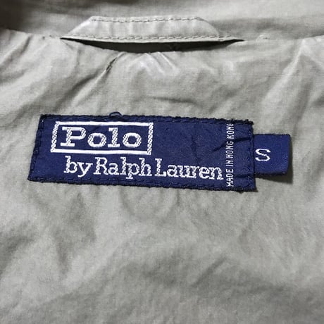 【USED】POLO BY RALPH LAUREN LONG TRENCH COAT