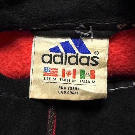【USED】90's adidas SOCCER FLEECE TRACK JACKET