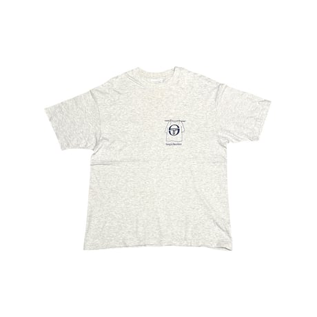 【USED】90's Sergio Tacchini Laundry Line Graphic T-shirt